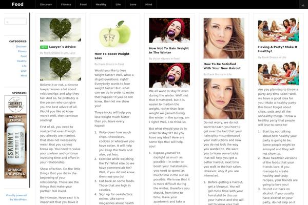 DW WallPress theme site design template sample