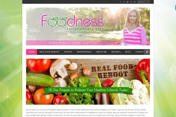 Magazon theme site design template sample