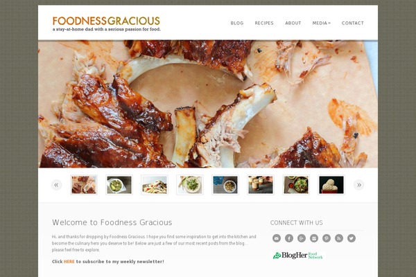 Site using WordPress Carousel Free plugin