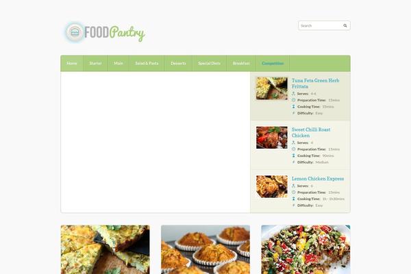 Petit theme site design template sample