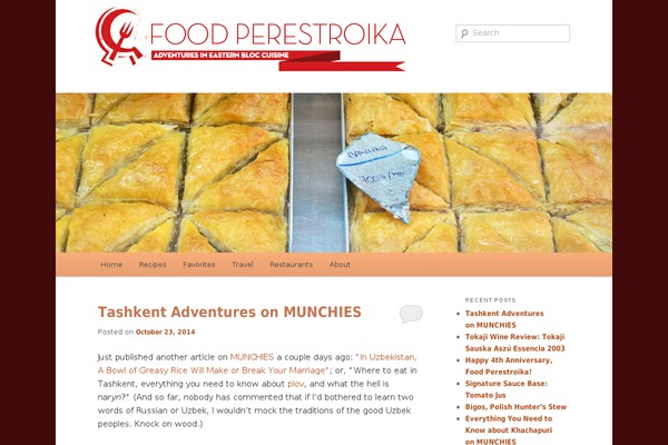 foodperestroika.com site used Vanilia