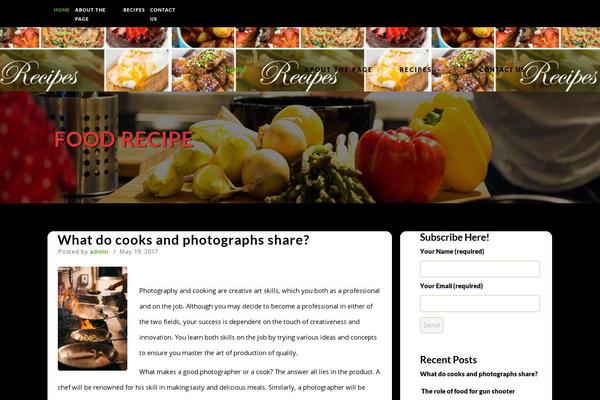 Bricks-child theme site design template sample