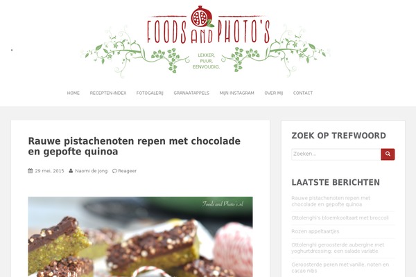 Graphy theme site design template sample