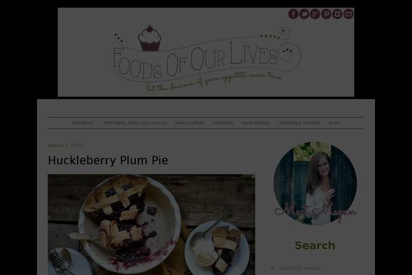 foodsofourlives.com site used Backtoblack