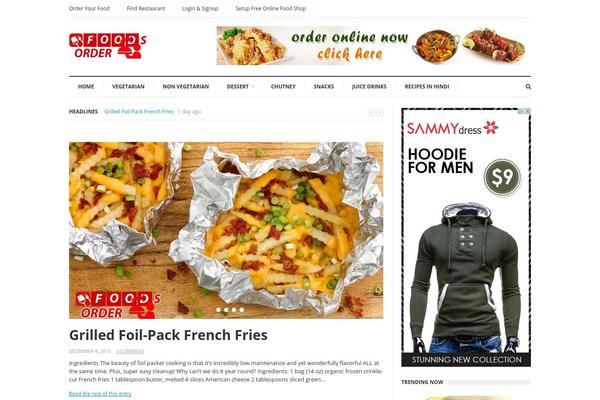 SuperNews theme site design template sample