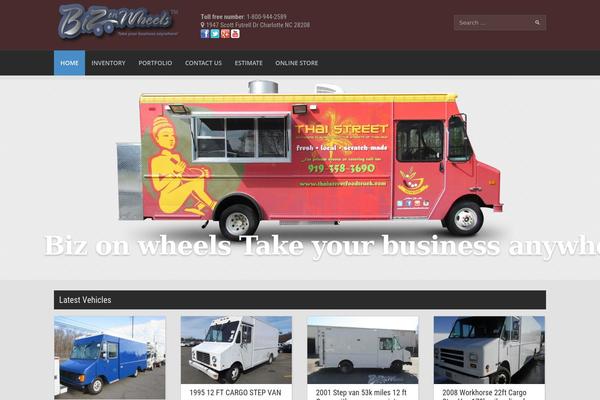 RedLine theme site design template sample