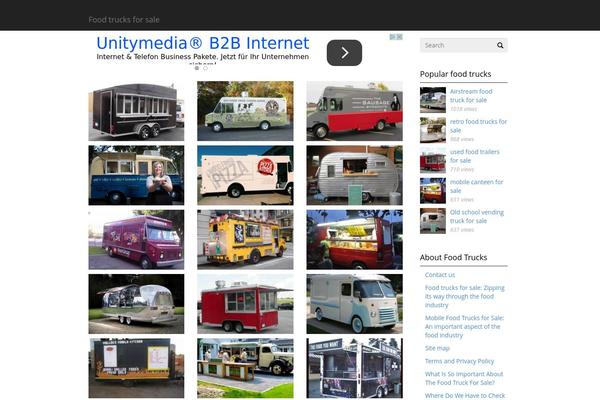 Blackywall theme site design template sample