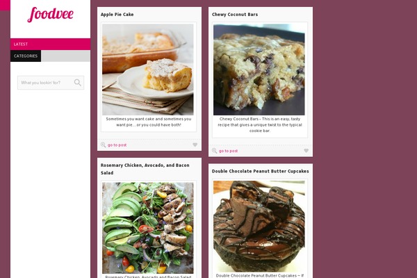 foodvee.com site used Vivo