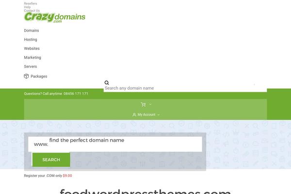 Cherry Framework theme site design template sample