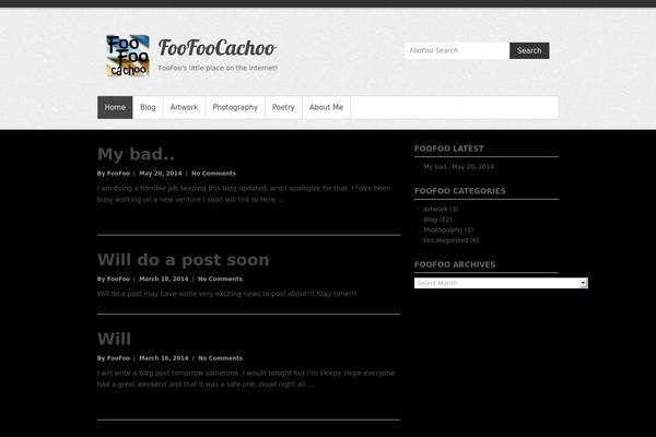 Simple Catch theme site design template sample