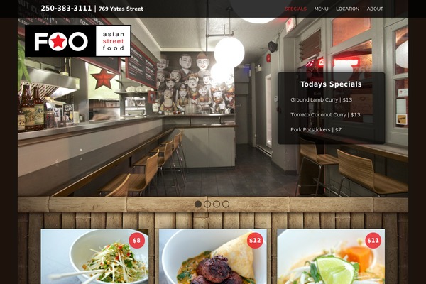 foofood.ca site used Foo