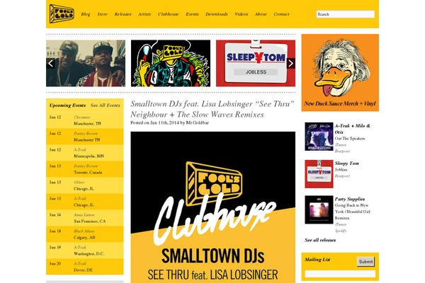 Site using Ajax Pagination and Infinite Scroll plugin