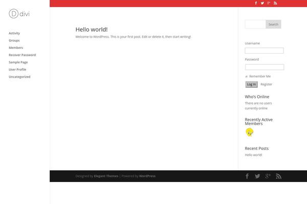 Make theme site design template sample