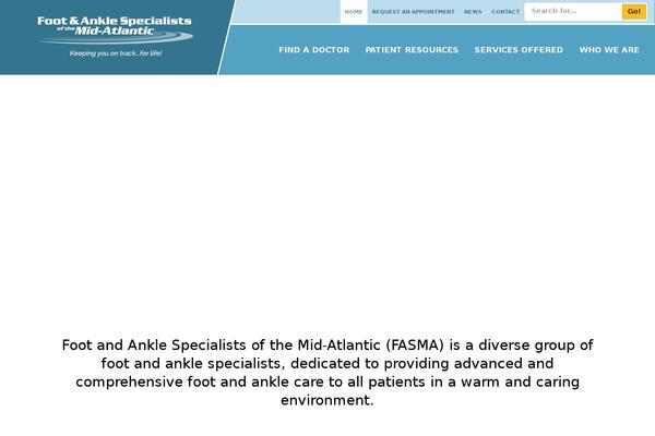 footandankle-usa.com site used Fasma-2017
