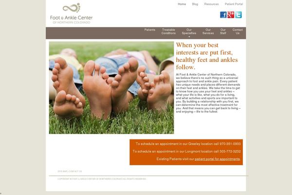 Hatch theme site design template sample
