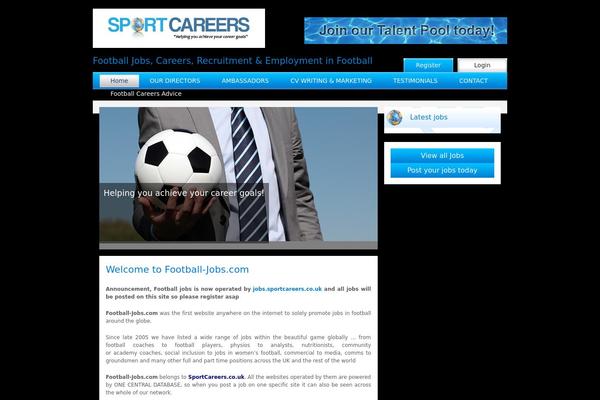 footballjobs theme websites examples