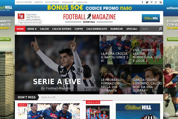 NewsCore theme site design template sample