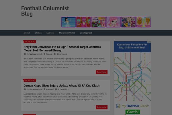 Site using Social-warfare plugin