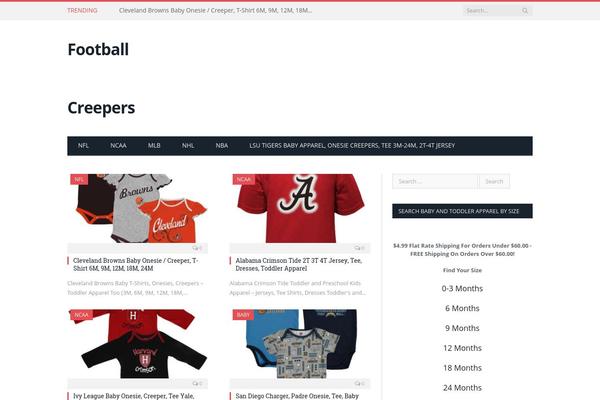 SmartMag theme site design template sample