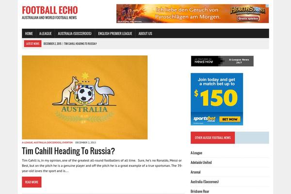 MH Newsdesk theme site design template sample