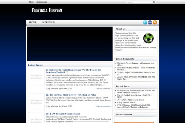 footballforever.info site used Bluesport