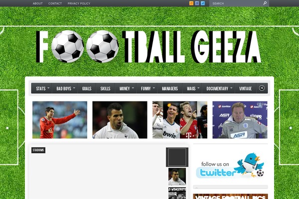 footballgeeza.com site used Swagger Theme