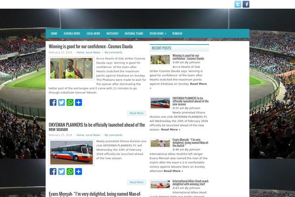 Spot theme site design template sample