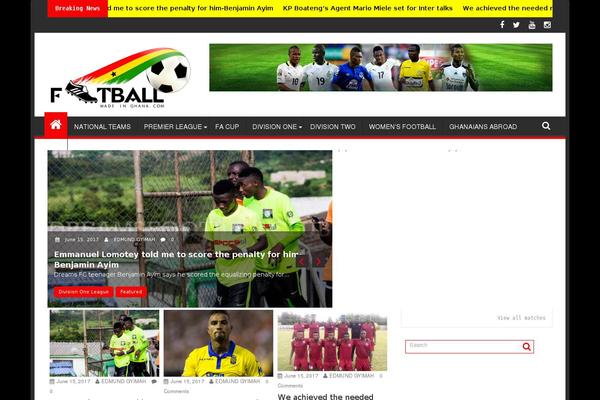 SuperMag theme site design template sample