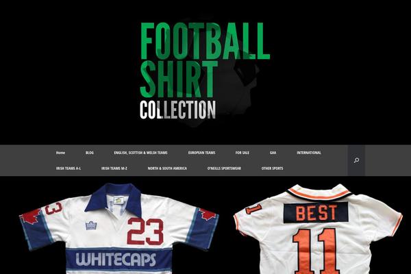 Vantage theme site design template sample