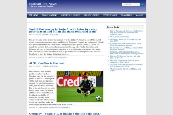Ascendoor Magazine theme site design template sample