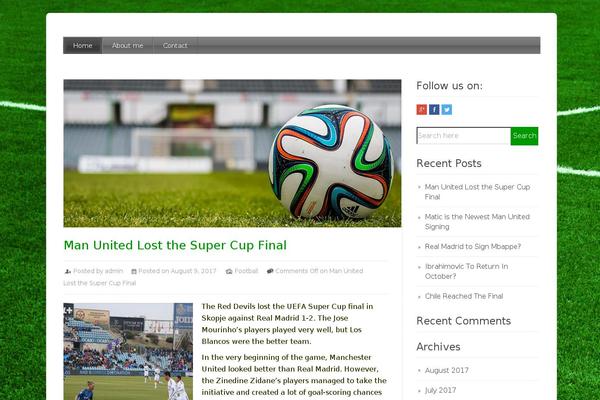 Rethink theme site design template sample