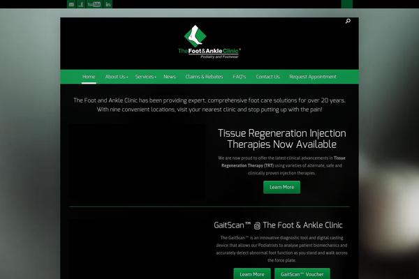 Enfinity theme site design template sample