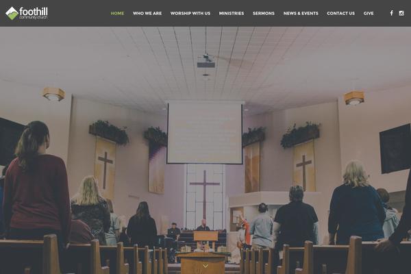 foothill theme websites examples