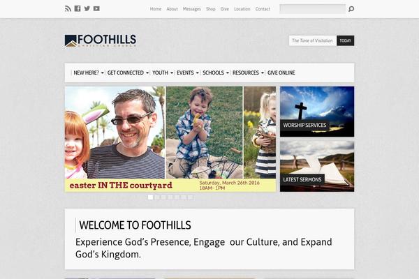 foothillschurch.org site used Resurrect