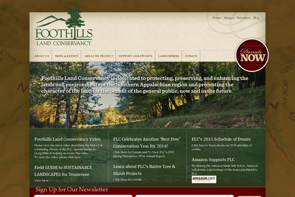 foothillsland.org site used Flc