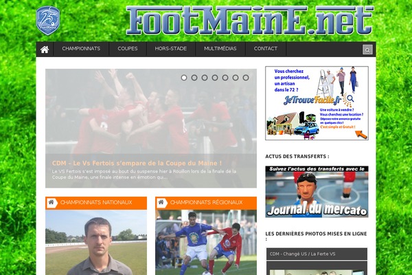 Orbit News theme site design template sample