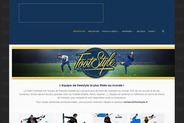 Site using Salient-portfolio plugin