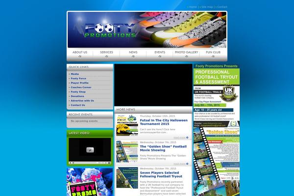 Magazon theme site design template sample