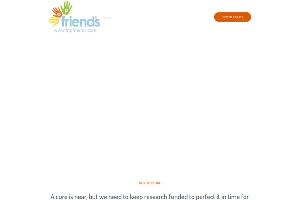 fopfriends.com site used Fopfriendschildrencharity