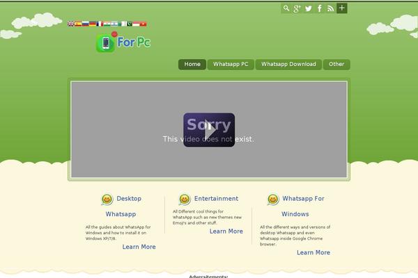 Def theme site design template sample