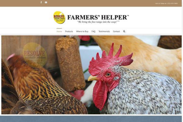 Site using Aeolus - Creative Portfolio plugin