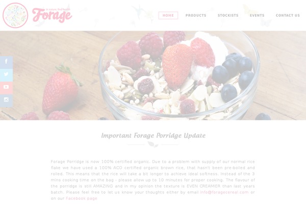 foragecereal.com site used Inovawe