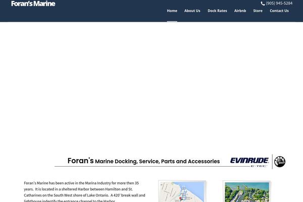 foransmarine.com site used Duptronics
