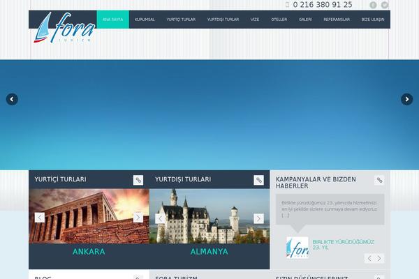 Tisson theme site design template sample