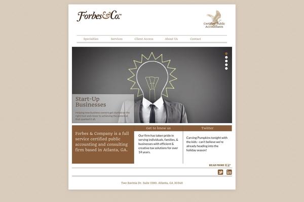forbesco.com site used Forb