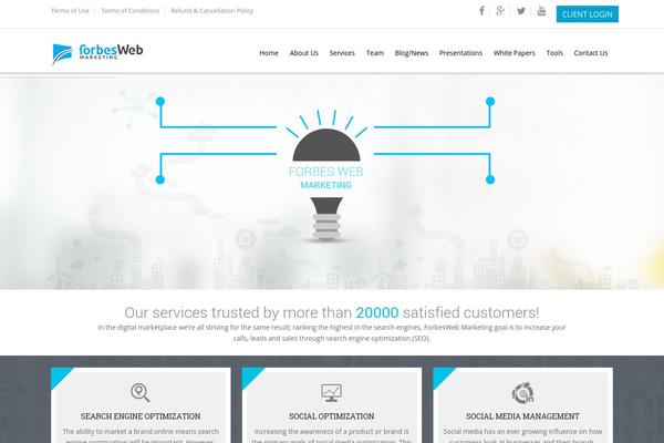 Site using Accordion plugin