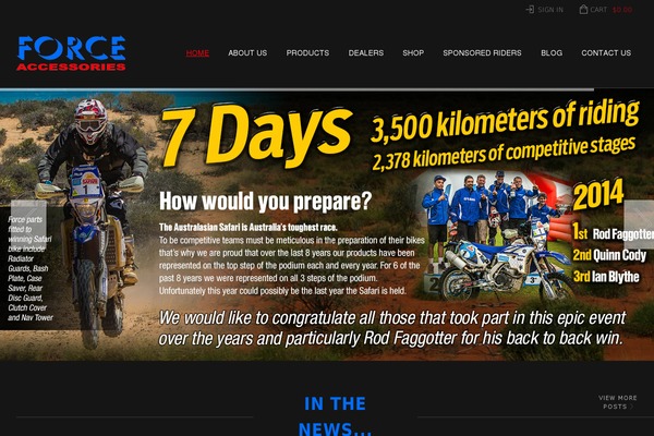 Legenda theme site design template sample