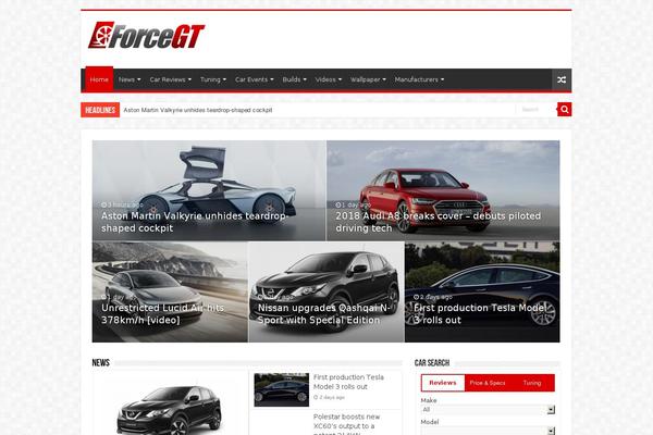 Sahifa Child theme site design template sample