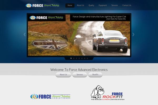 Envision theme site design template sample