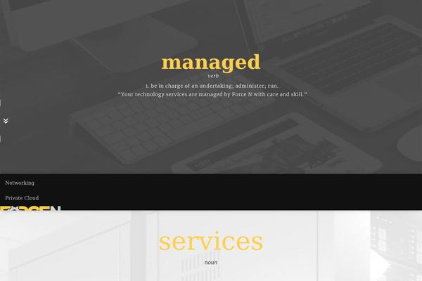 Pro theme site design template sample